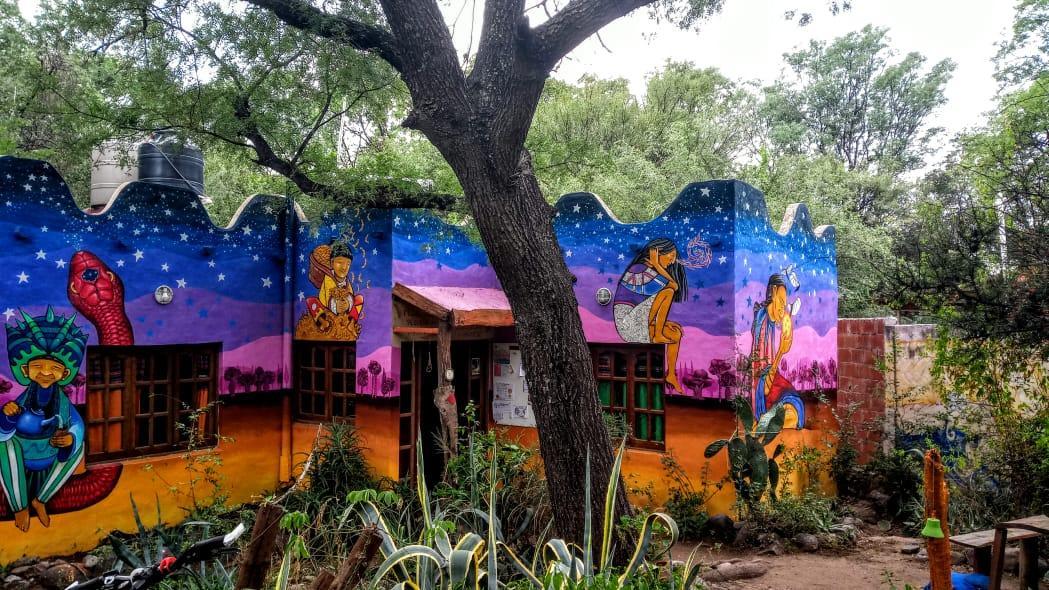 Hostel Eco Cultural Giramundo 산 마르코스 시에라 외부 사진